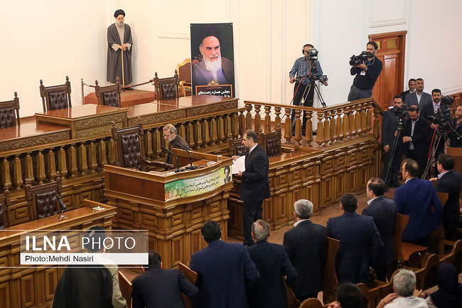 نشست خبری علی لاریجانی رئیس مجلس شورای اسلامی