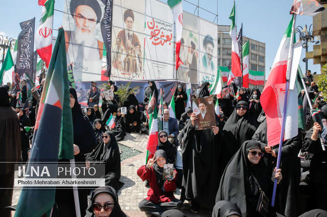 مراسم اربعین رهبر شهید انقلاب در تهران / 1