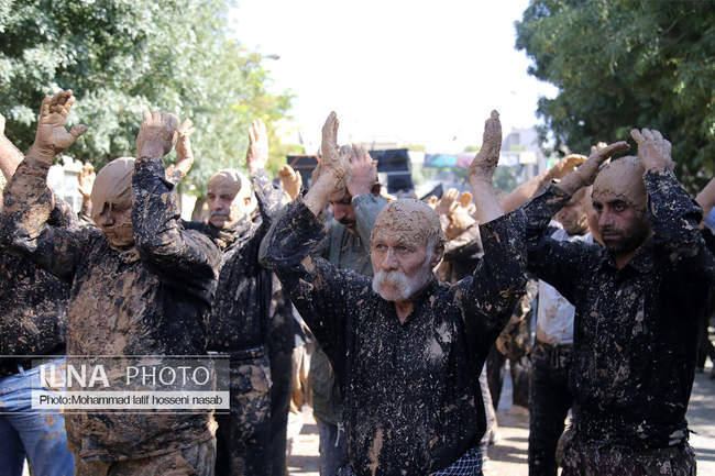  مراسم گلگیران و عاشورایی حسینی در بیجار