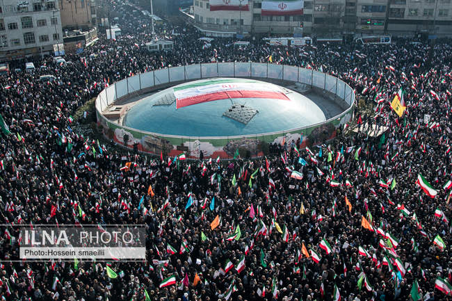 راهپیمایی محکومیت اقدامات تروریستی آمریکا و رژیم صهیونیستی علیه ملت
