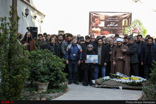 مراسم تشییع پیکر ناصر انتظاری