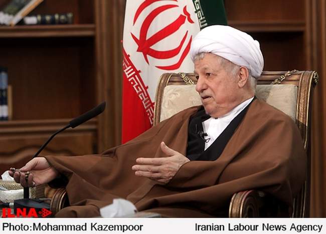 مصاحبه آیت الله هاشمی رفسنجانی با فاینشنال تایمز