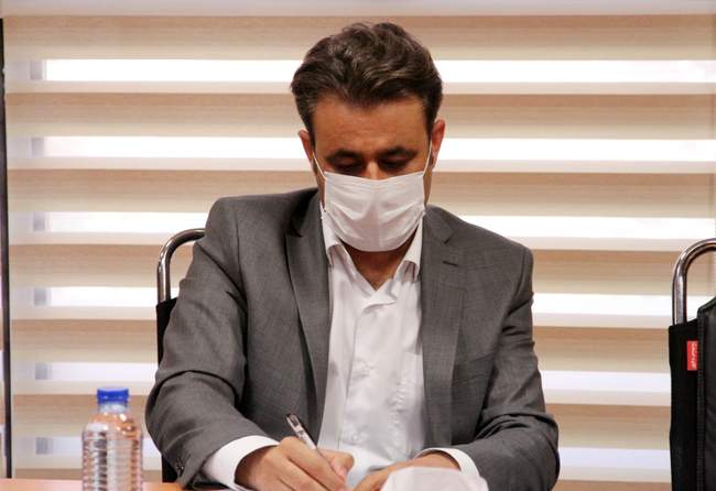 گزارش تصویری قرعه کشی مرحله نیمه نهایی جام حدفی