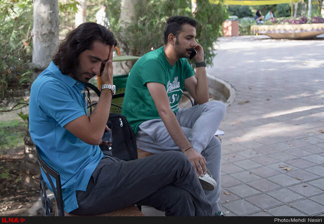 خیابانهای تهران در تصرف سفید بالک ها