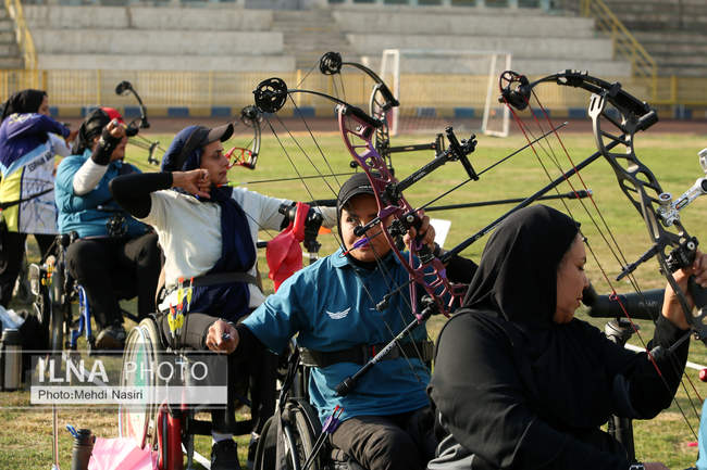 مسابقات قهرمانی کشور تیروکمان جانبازان و توان یابان