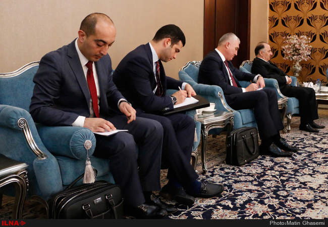 دیدار وزیر اقتصاد آذربایجان با طیب‌نیا وزیر اقتصاد و دارایی کشورمان