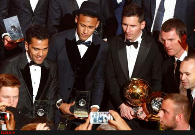 مسی برترین بازیکن اروپا در سال2015