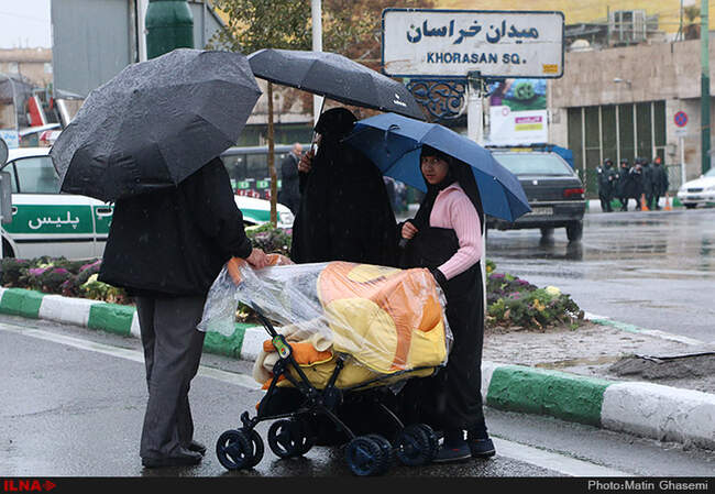 پیاده روی اربعین حسینی در تهران