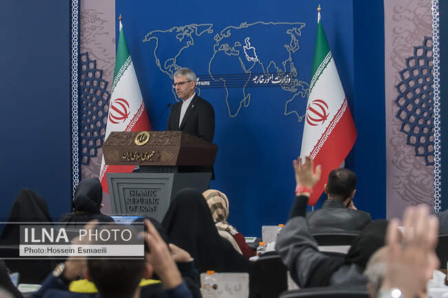 نشست خبری سخنگوی وزارت امور خارجه