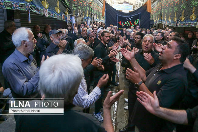 مراسم تشابیه حسینیه کاظمینی‌های مقیم تهران
