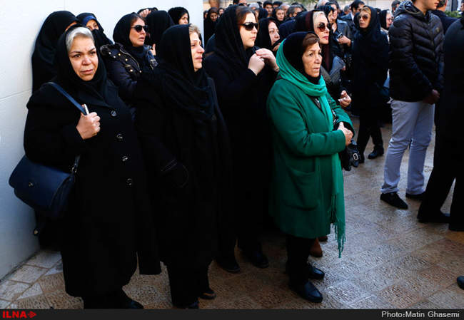 تشییع پیکر زندیاد ولی‌الله مومنی