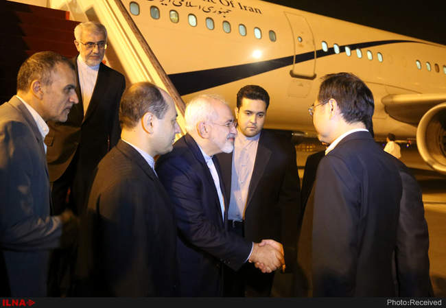 سفر محمد جواد ظریف به چین