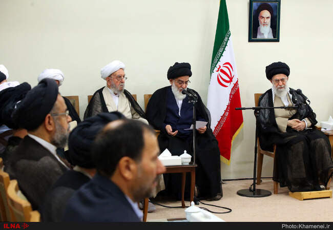 دیدار رییس و اعضای مجلس خبرگان رهبری با مقام معظم رهبری