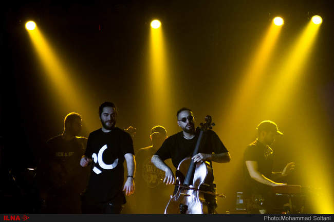 کنسرت پاپ مسیح و آرش - ساری