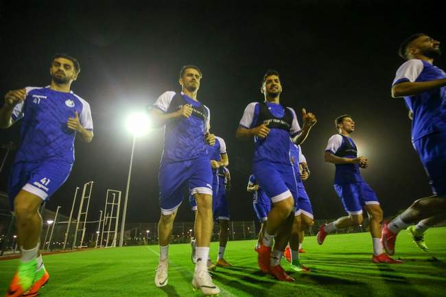 گزارش تصویری: اولین جلسه تمرینی استقلال در جده