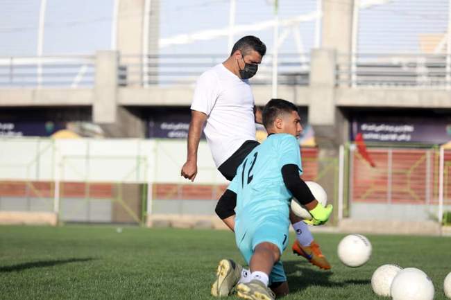 گزارش تصویری از تمرینات شهرخودرو 