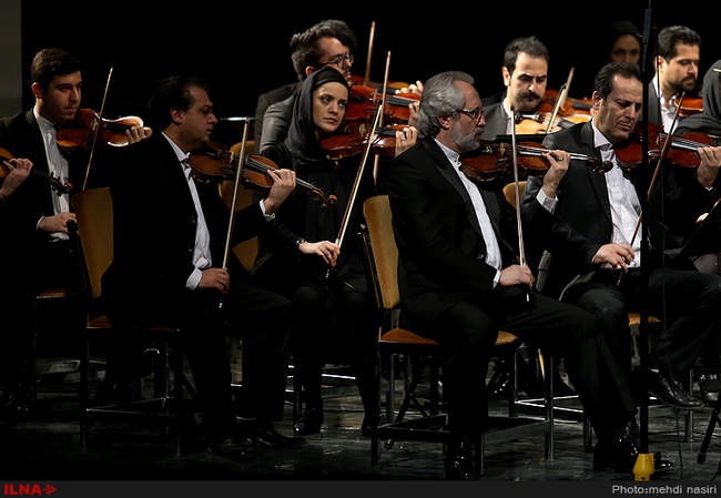 کنسرت ارکستر موسیقی ملی به رهبری لوریس چکناواریان