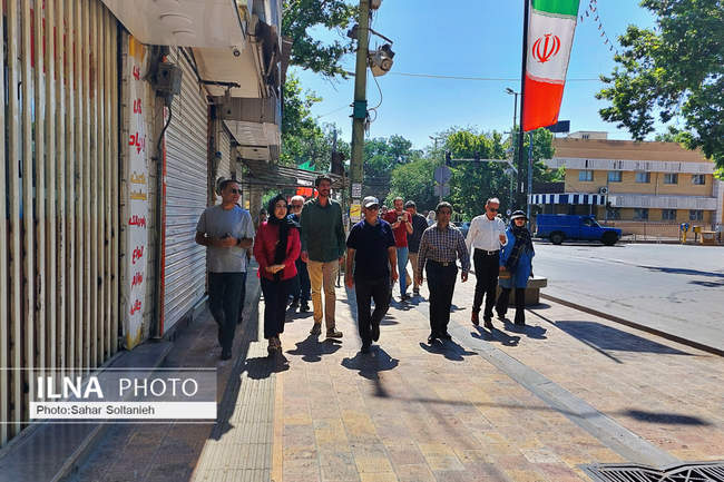 قزوین‌گردی عالی‌قاپویی‌ها به‌روایت تصویر