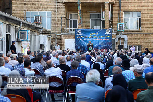  گردهمایی اتحادیه جامعه کارگری به مناسبت روز خبرنگار