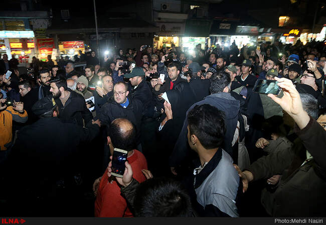 انتقال پیکر آیت الله هاشمی رفسنجانی از بیمارستان شهدای تجریش به جماران