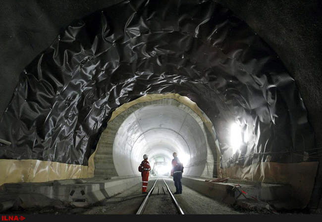 ساخت طولانی‌ترین تونل جهان در کوه‌های ٱلپ