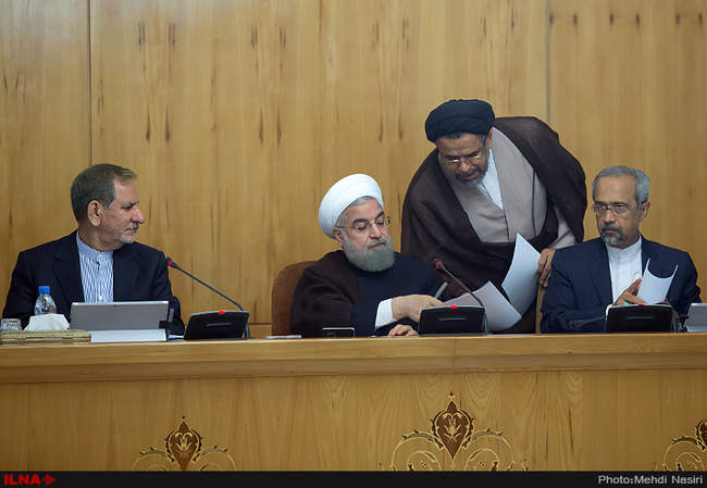 جلسه امروز هیئت دولت