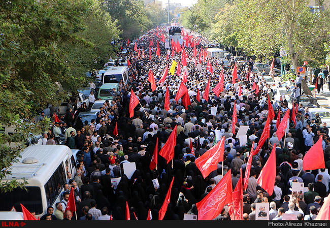  مراسم تشییع پیکر سردار شهید حسین همدانی