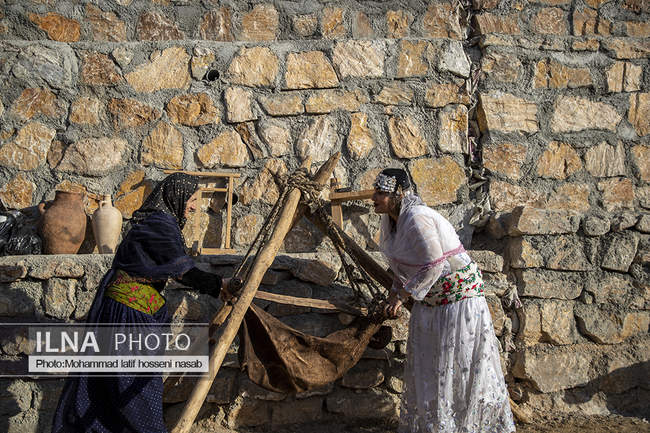جشن مهرگان در غار کرفتو دیواندره 