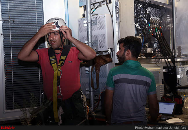 عملیات امداد و پاکسازی محل آتش سوزی شهران