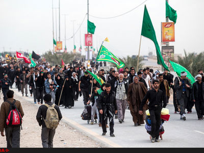 فیلم / آغاز پیاده روی زائرین کربلا