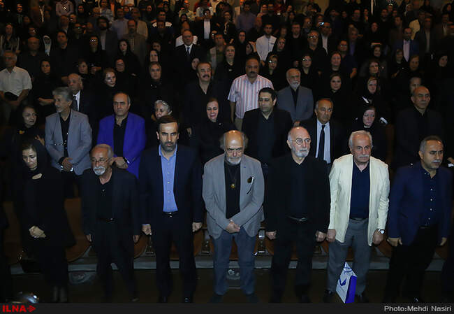 مراسم چهلم زنده یاد داود رشیدی