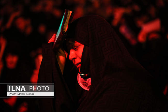 مراسم احیای شب بیست و یکم رمضان در ستاد فرماندهی انتظامی تهران بزرگ