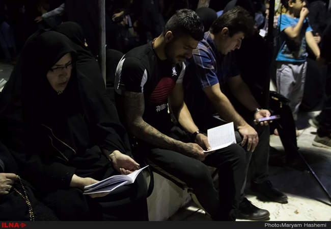 مراسم شب احیا در کرج