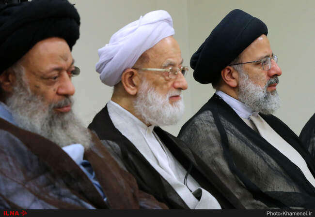 دیدار رییس و اعضای مجلس خبرگان رهبری با مقام معظم رهبری