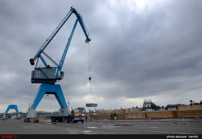  بندرگاه بندر انزلی به مناسبت 26 آذر ، روز ملی حمل و نقل  