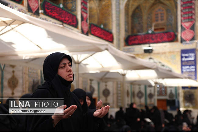 حرم حضرت  امیرالمومنین علیه السلام در آستانه اربعین حسینی