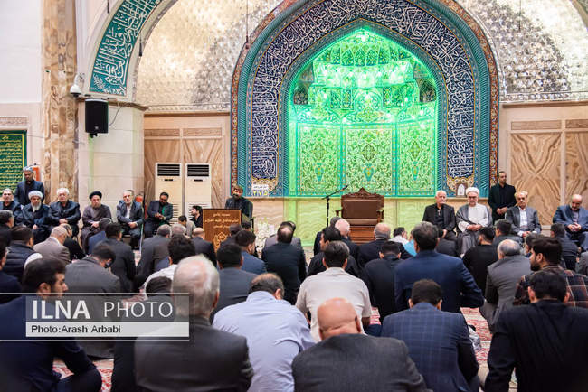 مراسم ختم همسر آقامحمدی