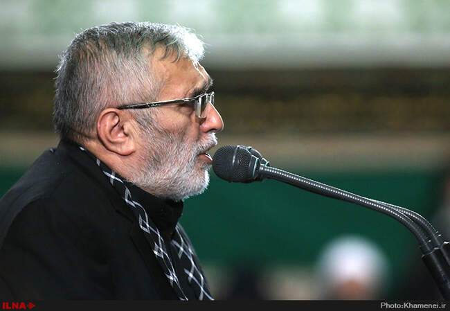 اولین شب عزاداری ایام محرم در حسینیه امام خمینی