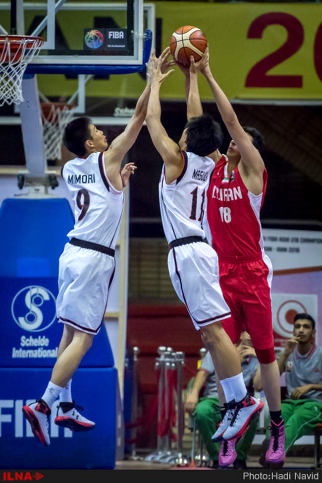 بیست و چهارمین دوره مسابقات قهرمانی بسکتبال جوانان آسیا: ایران - ژاپن