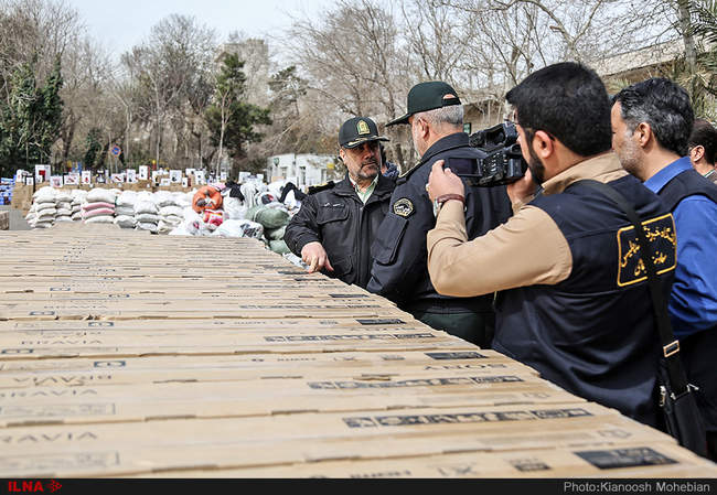 انهدام 4 باند کالای قاچاق و دستگیری سارقان و کیف‌قاپان تهران در ۲۴ سا