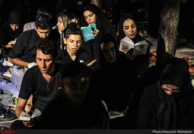 مراسم احیای شب بیست و یکم ماه رمضان-بهشت زهرا(س)