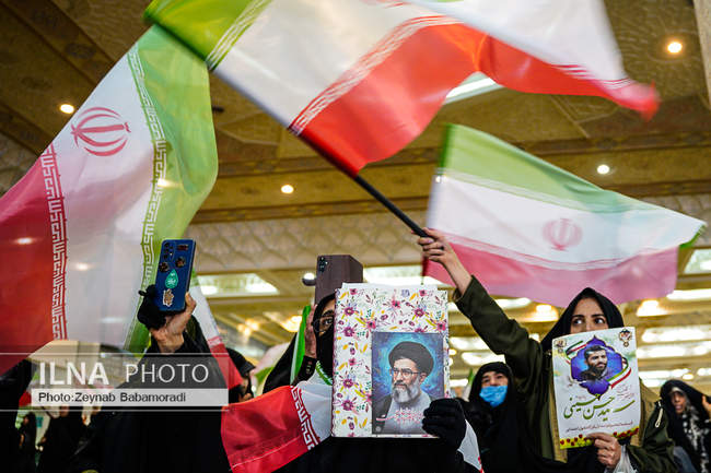 مراسم چهلم جان‌باختگان حوادث دی‌ماه