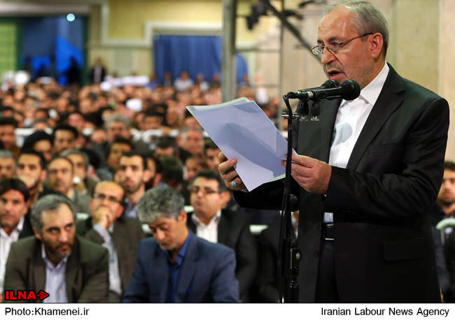 دیدار معلمان و فرهنگیان با رهبر معظم انقلاب اسلامی