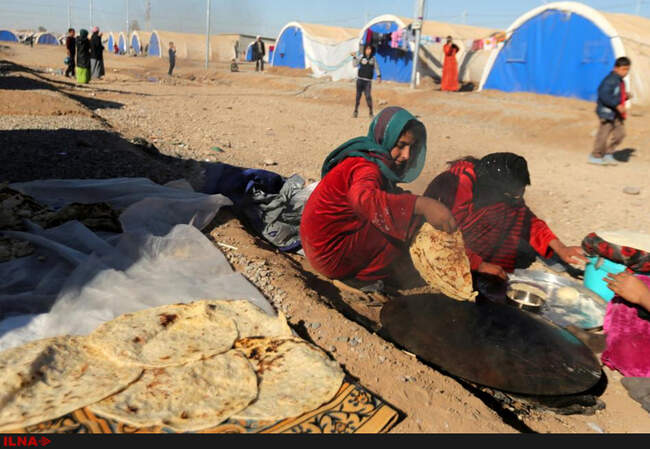 زندگی آوارگان عراقی، در اردوگاه ها به دور از جنگ