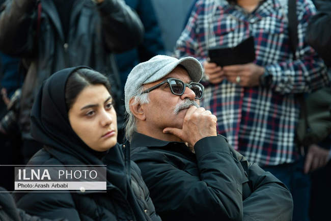 مراسم تشییع پیکر عنایت بخشی