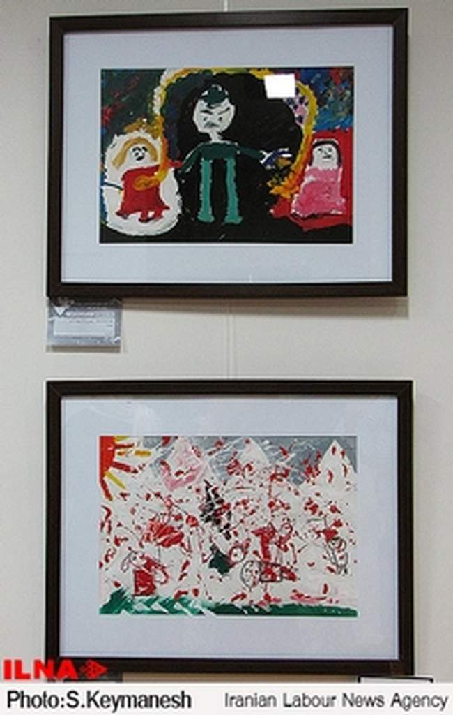 نمایشگاه نقاشی کودکان کار