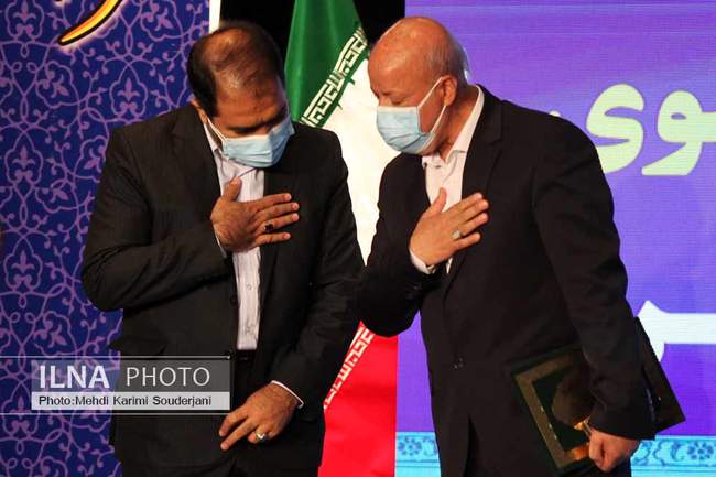 مراسم تکریم و معارفه استاندار جدید استان اصفهان 