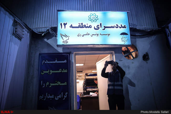 بازدید حسن خلیل‌آبادی از گرمخانه های شهرداری