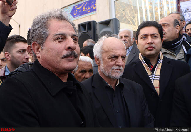تشییع پیکر همایون بهزادی