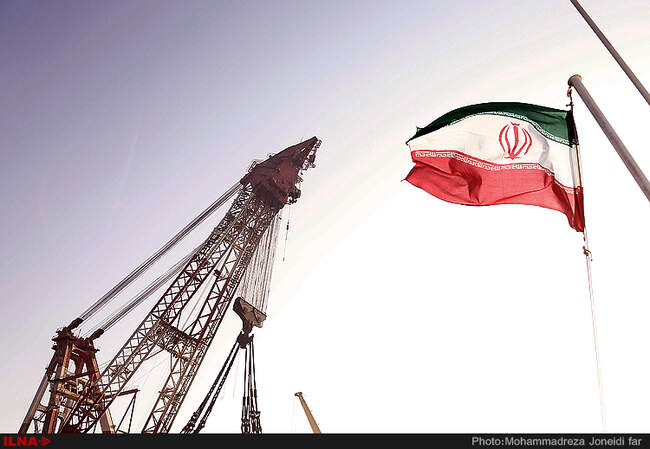 عملیات نصب سکوی  A19 پارس جنوبی  به همت متخصصان ایرانی